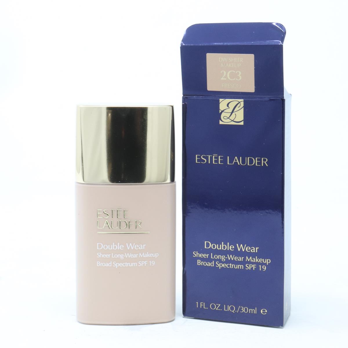 Estee Lauder Double Wear Sheer-long-wear Spf 19 1.0oz/30ml 2C3 Fresco