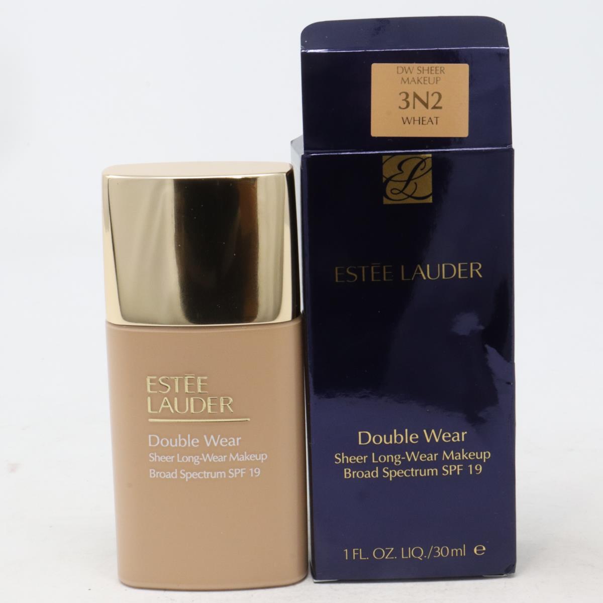 Estee Lauder Double Wear Sheer-long-wear Spf 19 1.0oz/30ml 3N2 Wheat