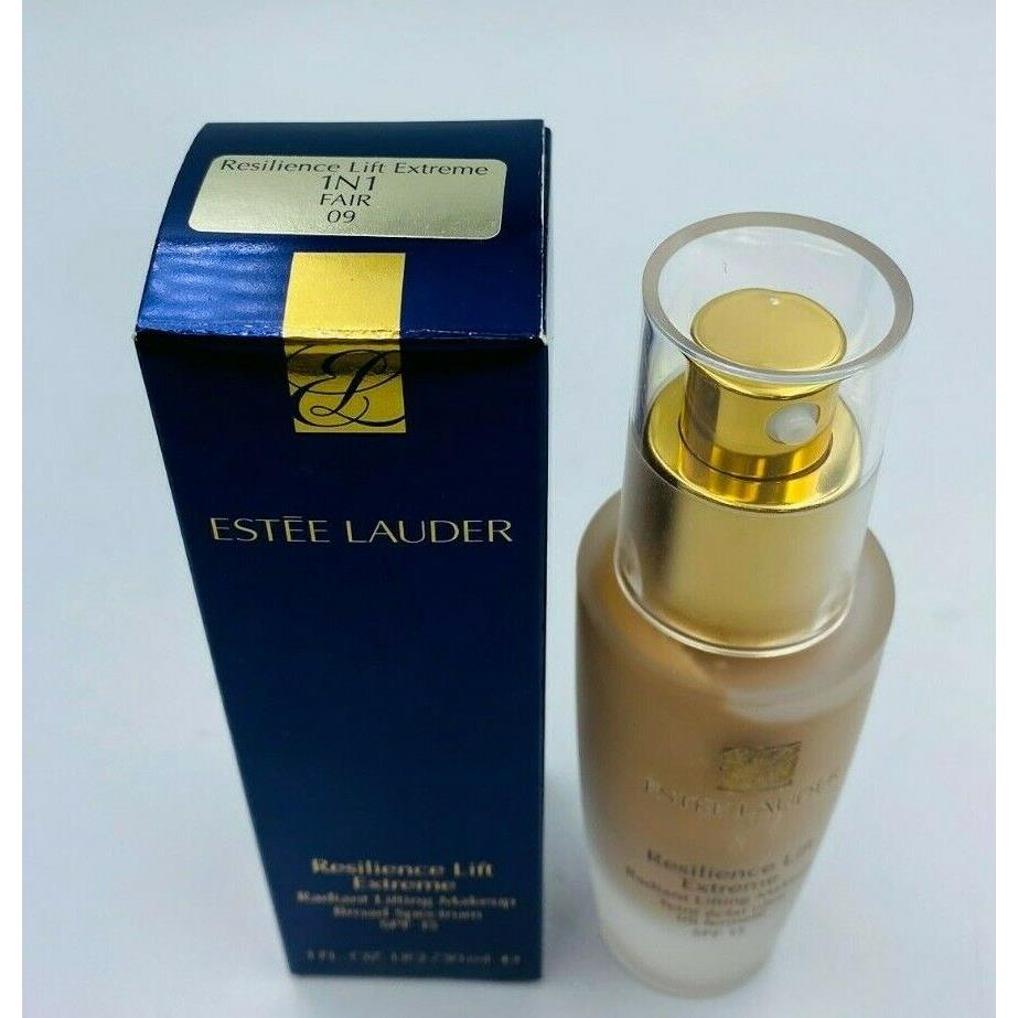 Estee Lauder Resilience Lift Extreme Radiant Lifting Makeup Spf 15 -select Color 1N1 Fair 09