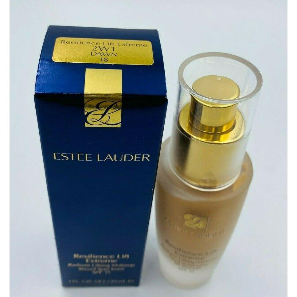 Estee Lauder Resilience Lift Extreme Radiant Lifting Makeup Spf 15 -select Color 2W1 Dawn 18
