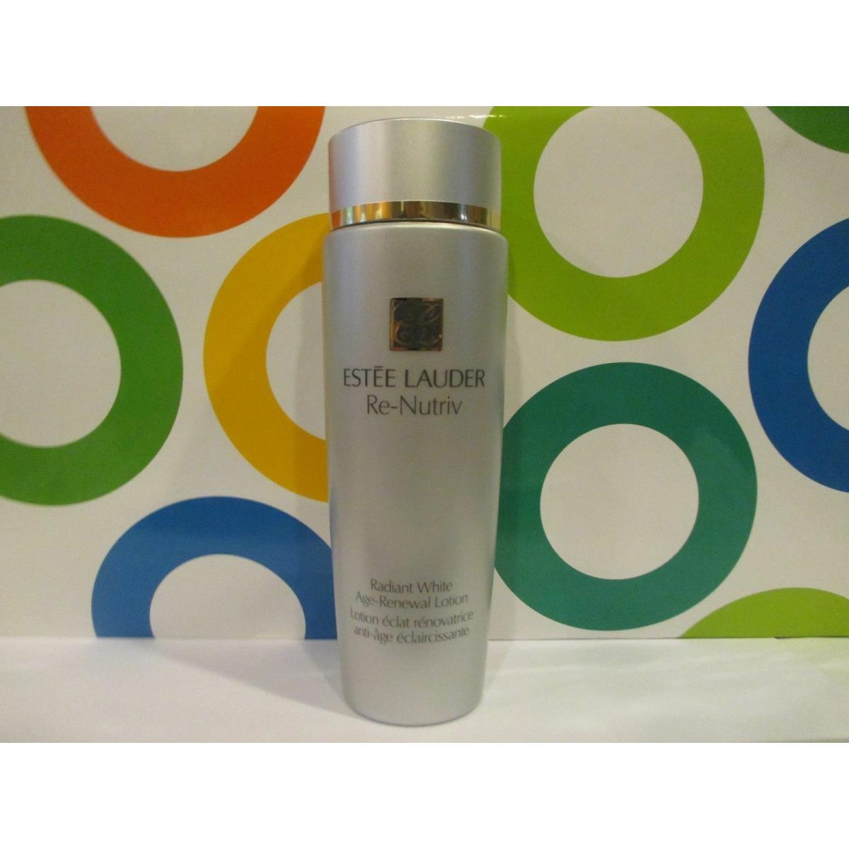 Estee Lauder Re-nutriv Radiant White Age Renewal Lotion Full Size Unboxed