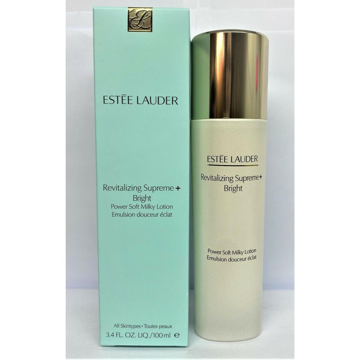 Estee Lauder Revitalizing Supreme + Bright Power Soft Milky Lotion 3.4oz