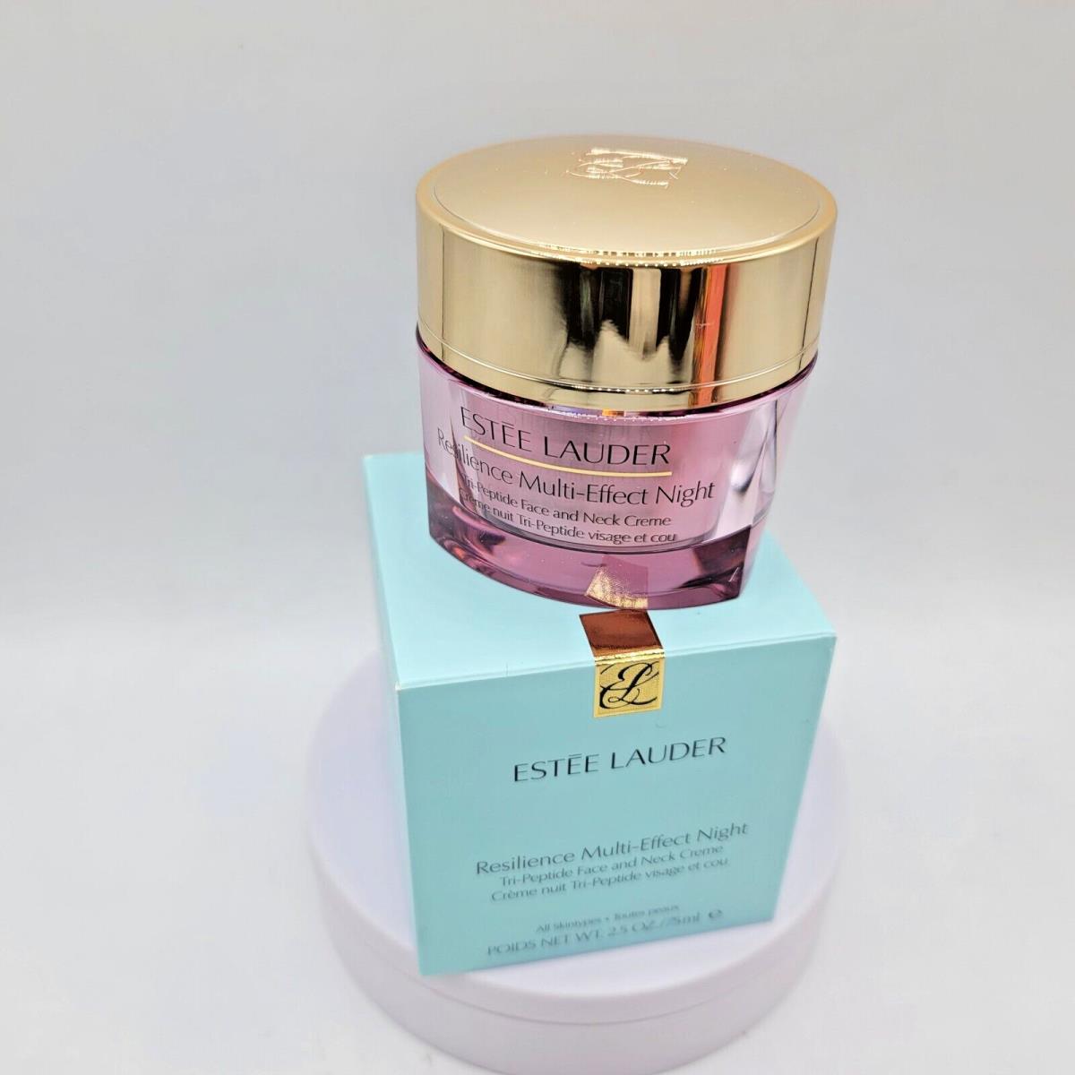 Est e Lauder Resilience Lift Night Lifting Face and Neck Creme - 2.5oz