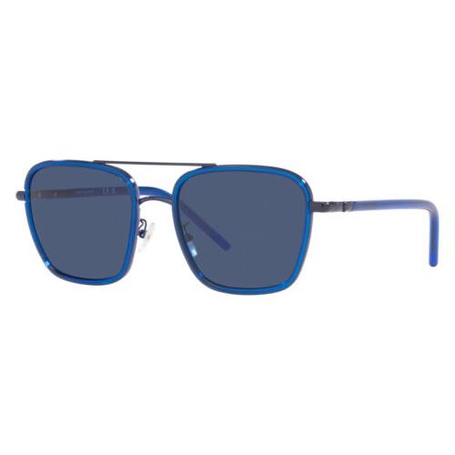 Tory Burch Women`s TY6090-332280 Fashion 55mm Navy/transparent Navy Sunglasses