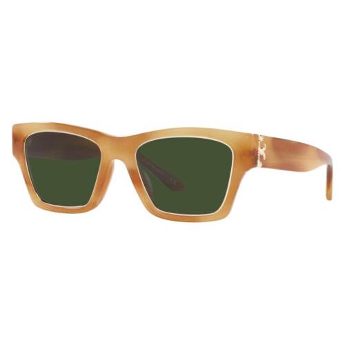 Tory Burch Women`s TY7186U-192073 Fashion 53mm Yellow Amber Tortoise Sunglasses