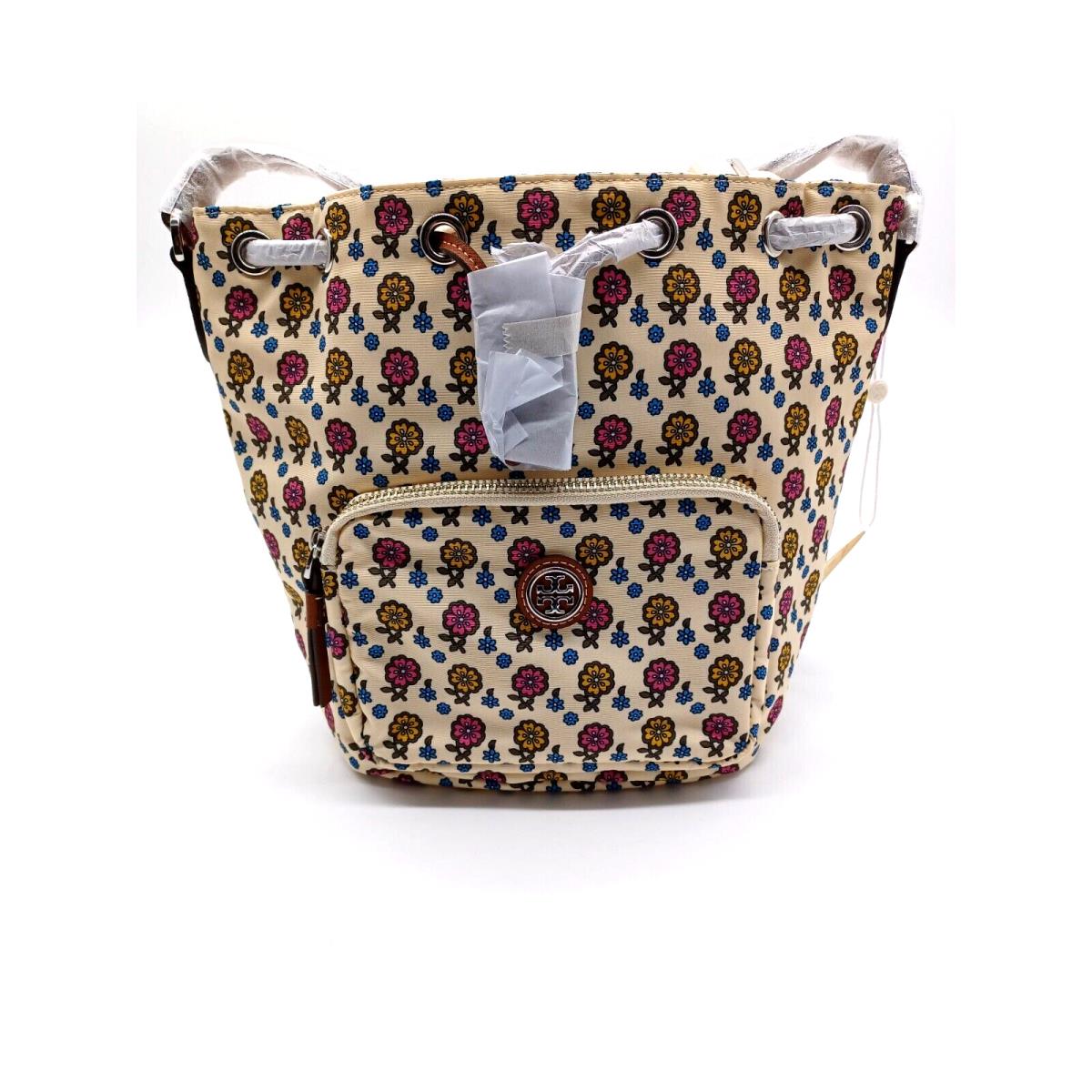 Tory Burch Virginia Flower-print Bucket Bag