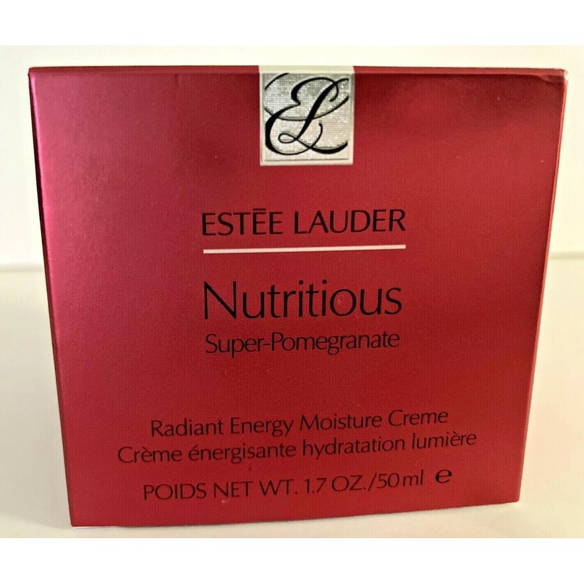 Estee Lauder Nutritious Super Pomegranate Radiant Energy Creme 50 ml /1.7 oz