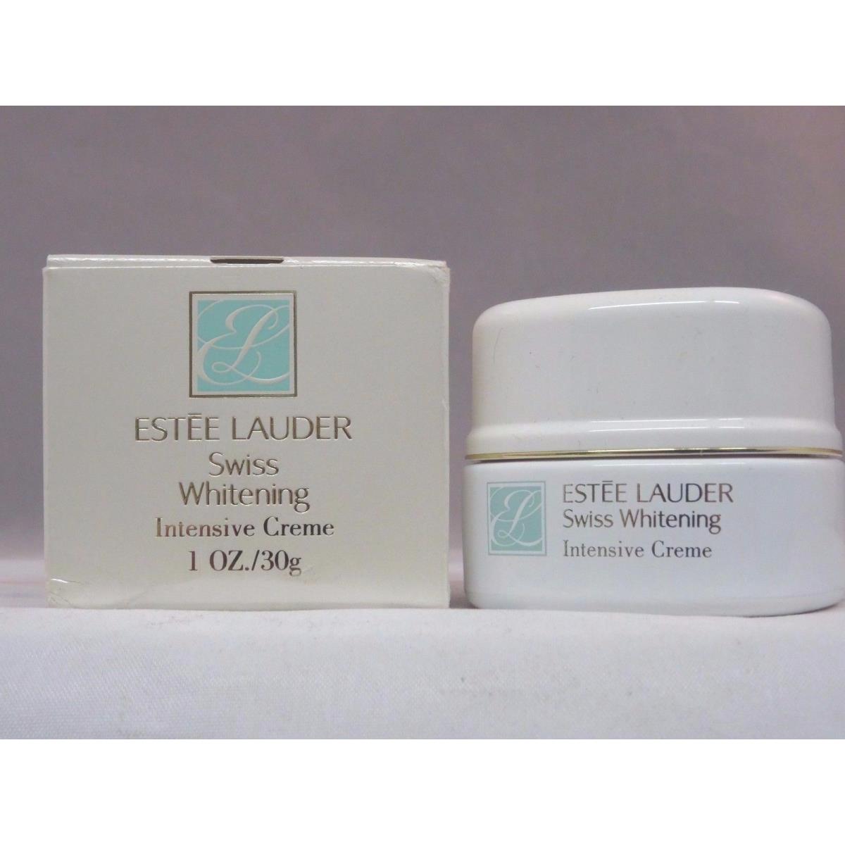 Estee Lauder Swiss Whitening Intensive Creme - 1 OZ