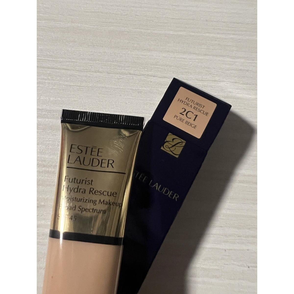 Estee Lauder Futurist Hydra Rescue Makeup SPF45 Boxed - 2C1 Pure Beige