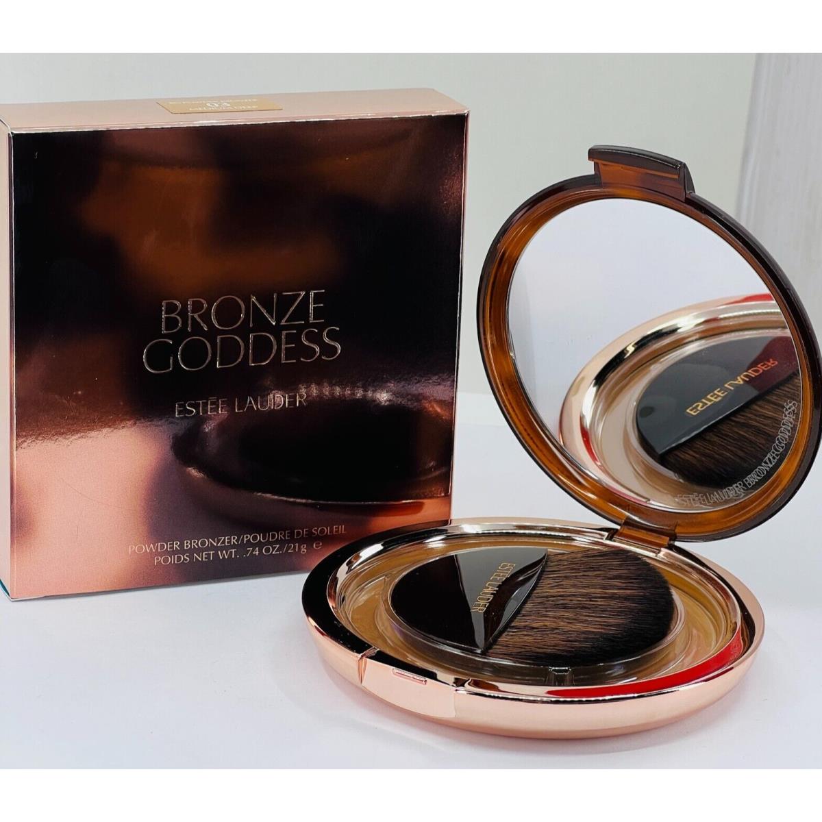 Estee Lauder Bronze Goddess Powder Bronzer Shade 03 Medium Deep 0.74 oz