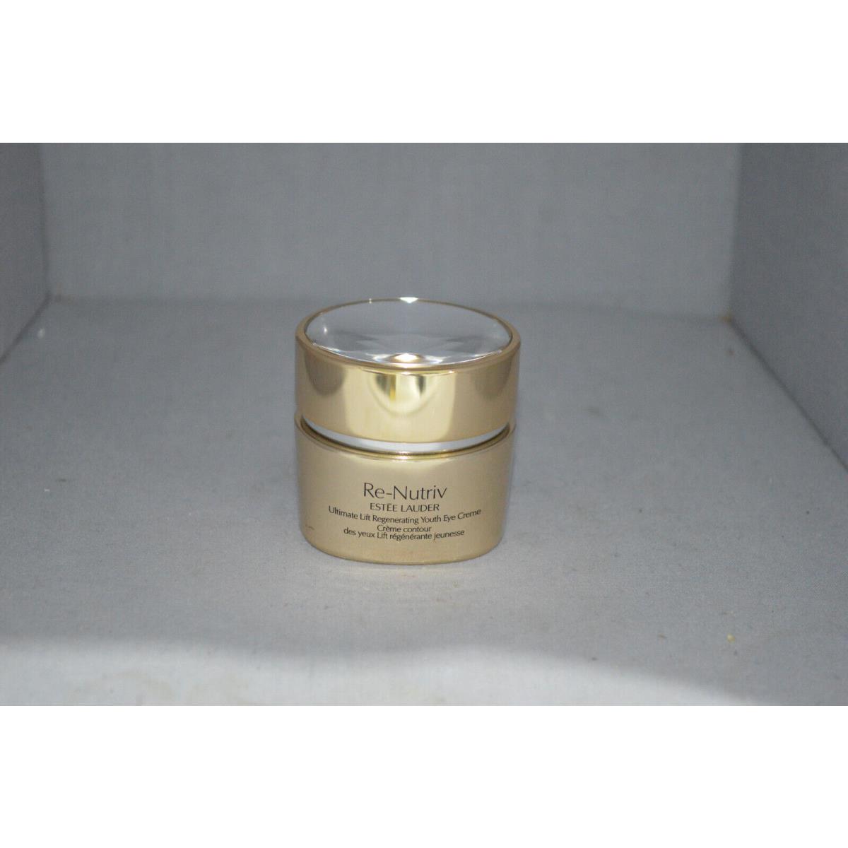 Estee Lauder Re-nutriv Ultimate Lift Youth Eye Cream .5oz No Box