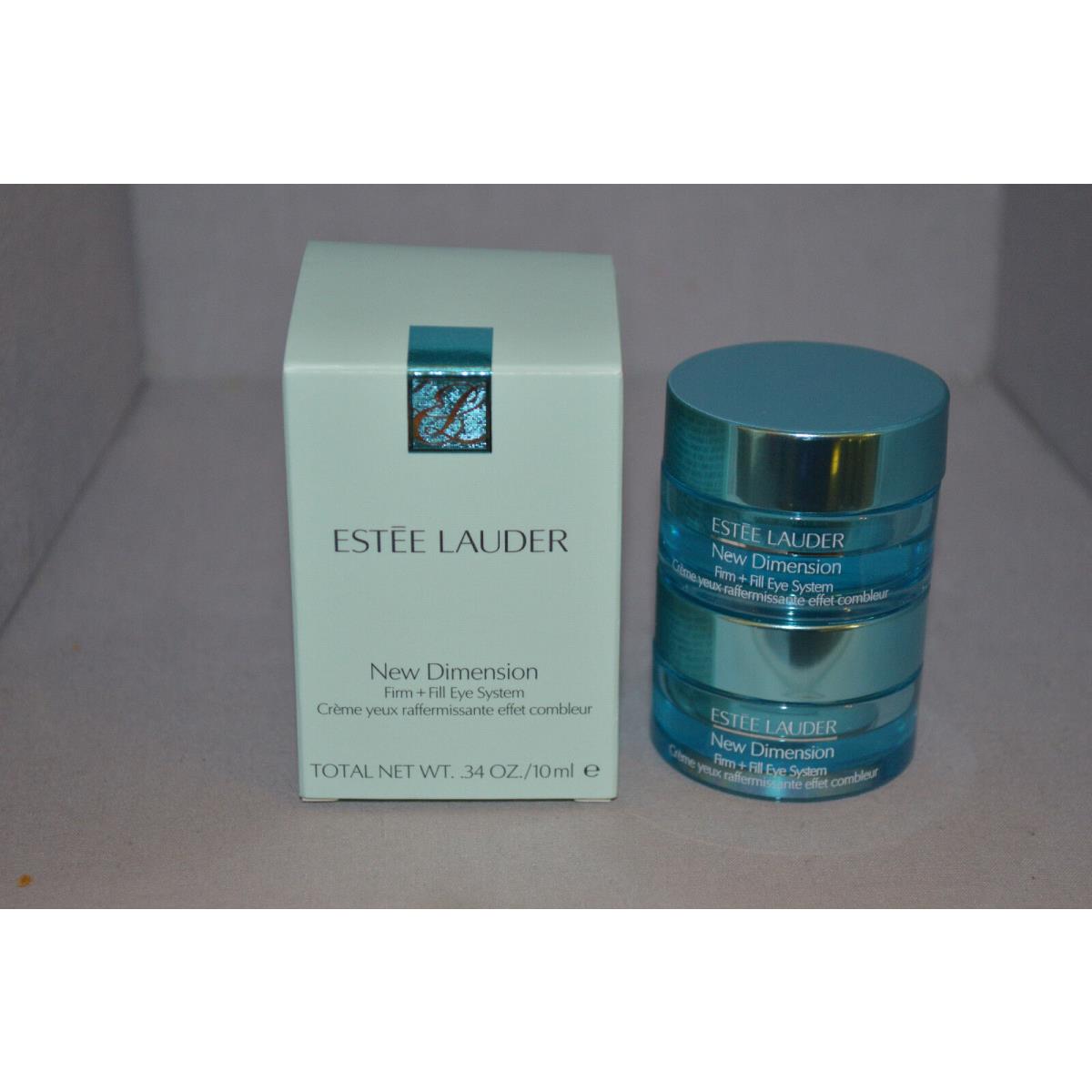 Estee Lauder Dimension Firm+fill Eye System .34oz Boxed