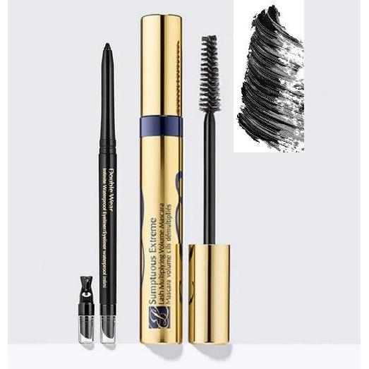 Estee Lauder Sumptuous Extreme Lash Mascara + Double Wear Infinite Eyeliner Set