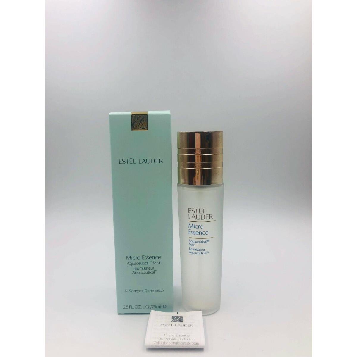 Estee Lauder Micro Essence Aquaceutical Mist All Skin Type 2.5oz 75ml