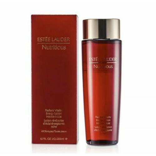 Estee Lauder Nutritious Radiant Vitality Energy Lotion Fresh Moist 6.7 Fl. oz