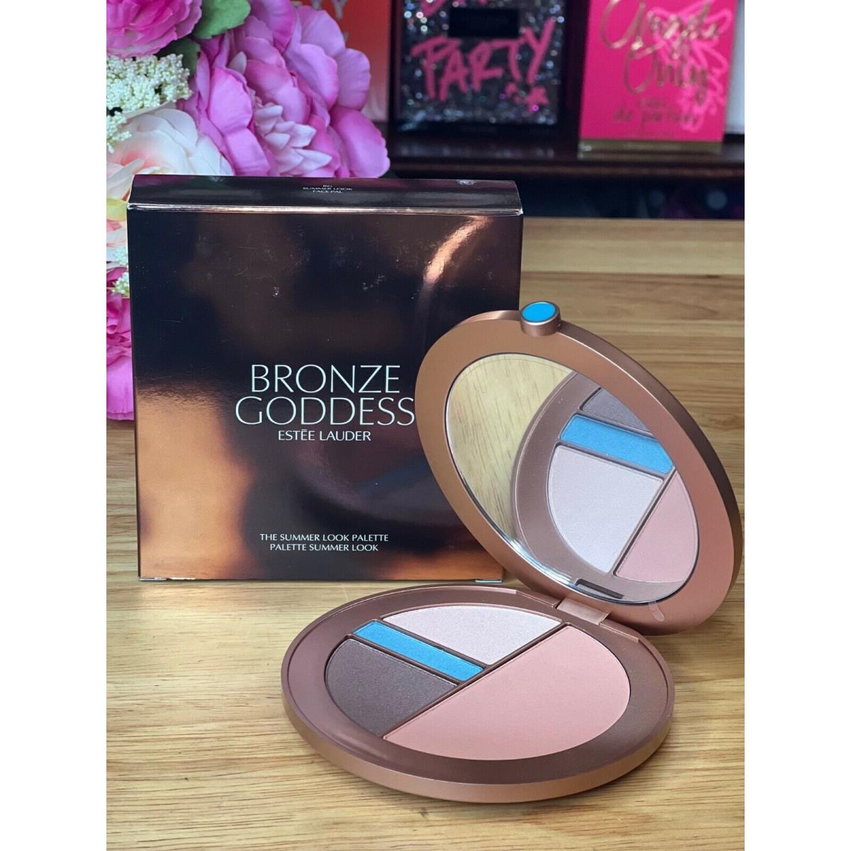 Estee Lauder Bronze Goddess The Summer Look Face Palette Eyeshadow Blush