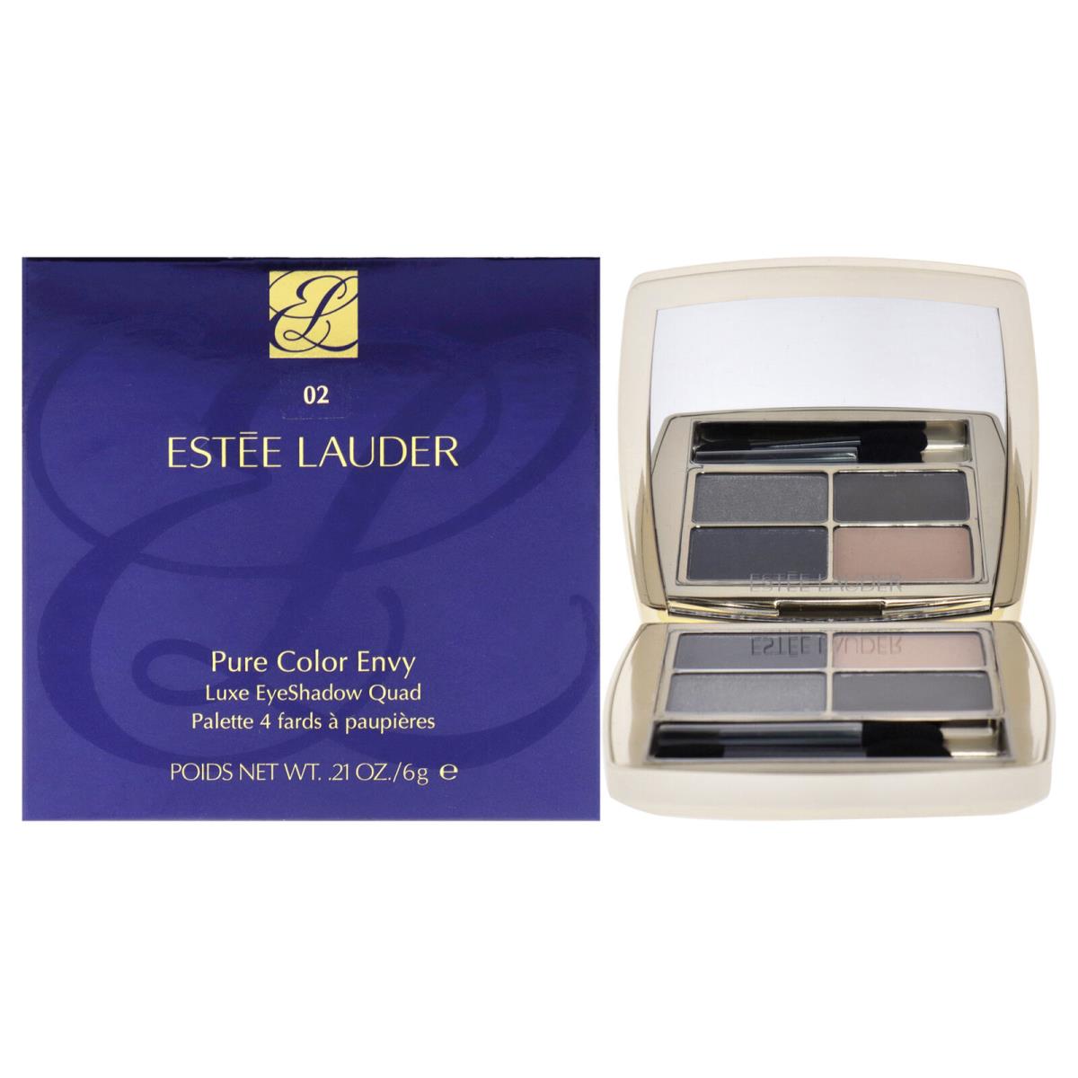 Pure Color Envy Luxe Eyeshadow Quad - 02 Indigo Night by Estee Lauder - 0.28 oz