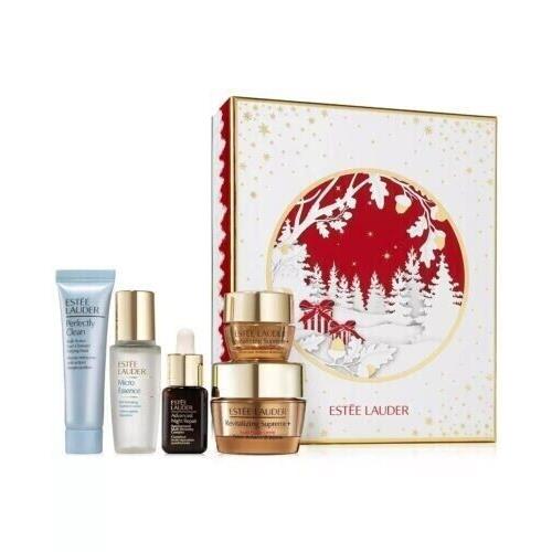 Estee Lauder Glow Non Stop Firm Smooth Hydrate 5 Pieces Travel Set