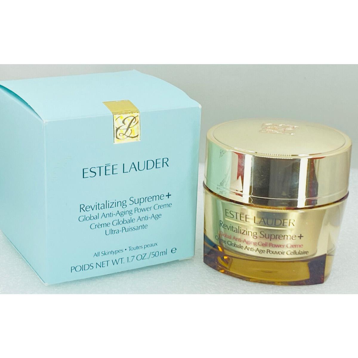 Estee Lauder Revitalizing Supreme + Global Anti Aging Cell Power Creme 1.7oz