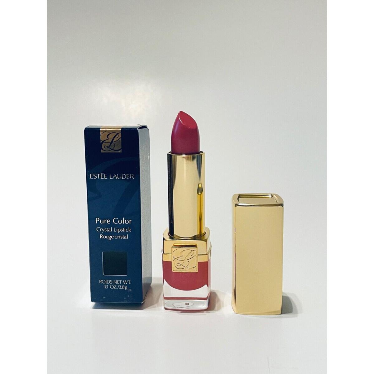 Estee Lauder Pure Color Crystal Lipstick Pccl C1 Hibiscus Creme Pls Read Descrip