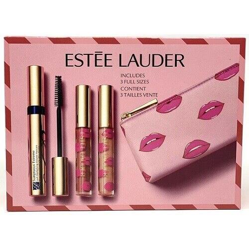 Estee Lauder 4 Piece Glossy Lips Set Full Size Limited Edition