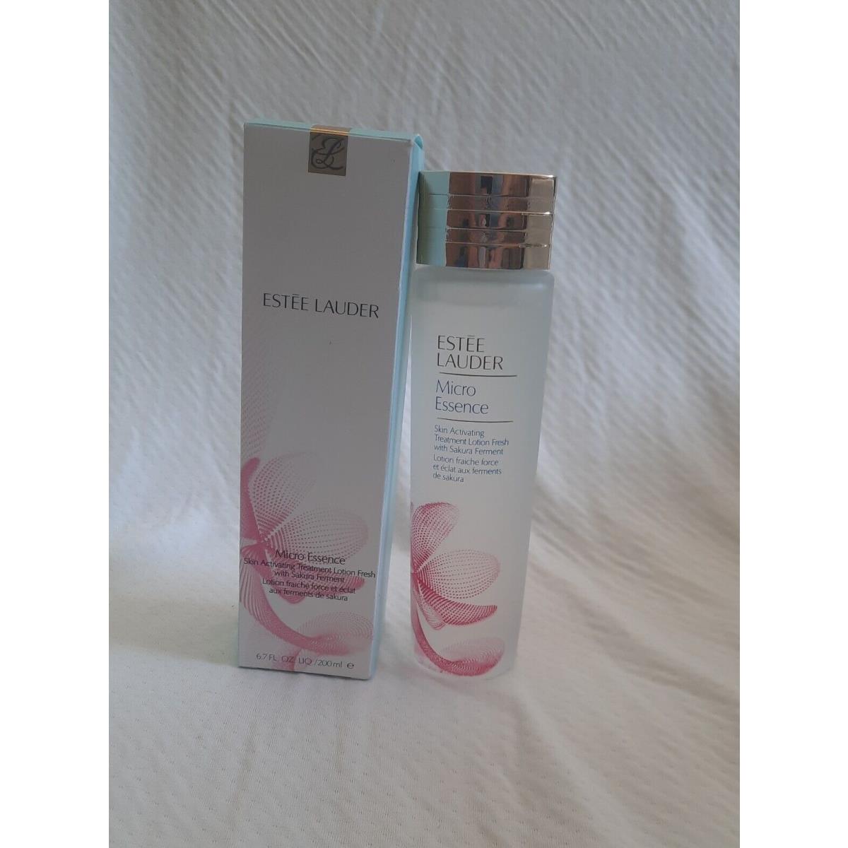 Estee Lauder Micro Essence Skin Activating Treatment Lotion W/sakura 6.7 fl oz