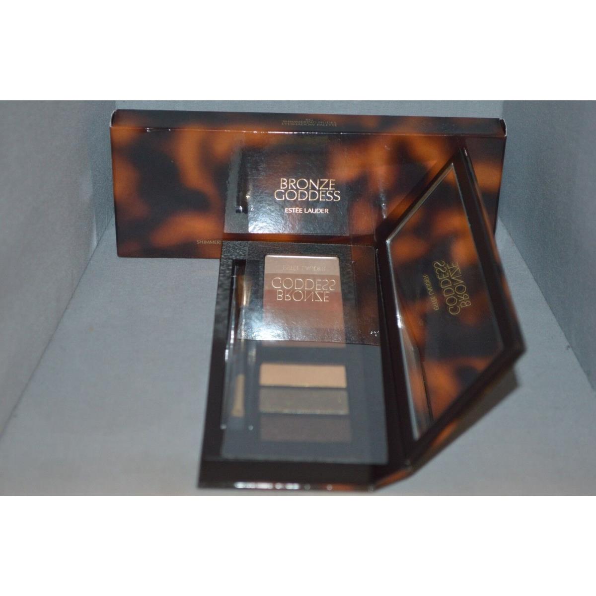 Estee Lauder Bronze Goddess Shimmering Nudes Eyeshadow Palette .45oz Boxed