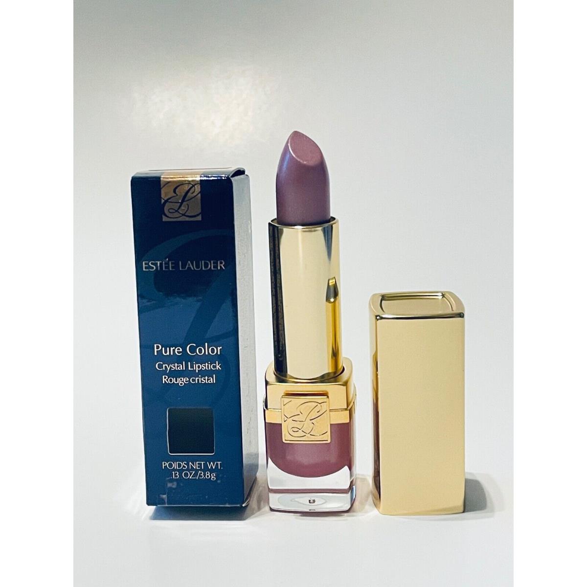 Estee Lauder Pure Color Crystal Lipstick PCCL33 Lilac Fantasy Shimmer Pls Read