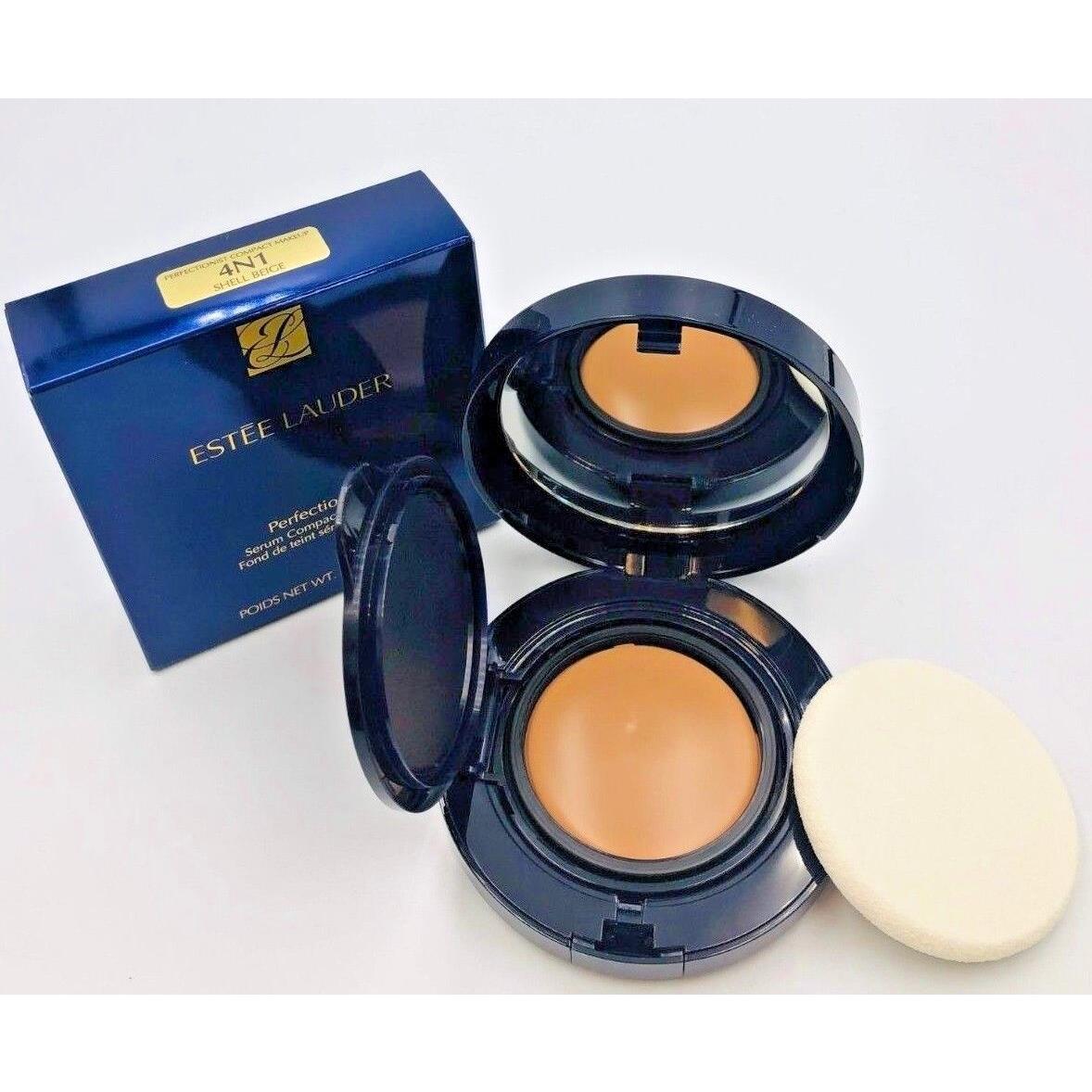 Estee Lauder Perfectionist Serum Compact Makeup 4N1 Shell Beige .35 oz Boxed