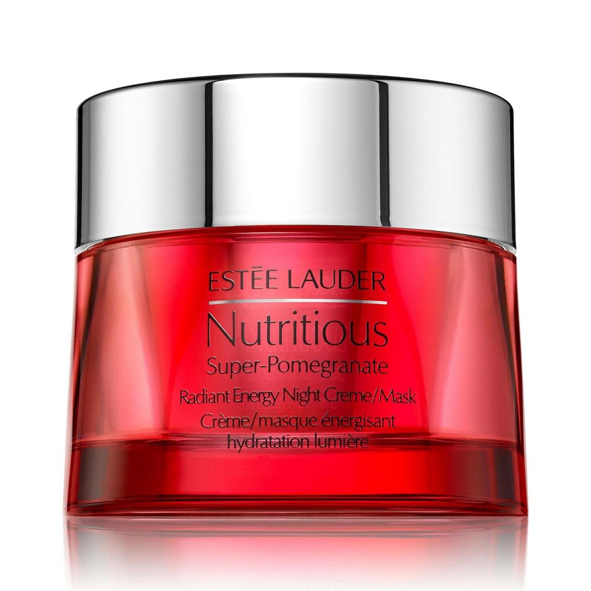 Estee Lauder Nutritious Super-pomegranate Radiant Energy Night Creme/mask 1.7 OZ