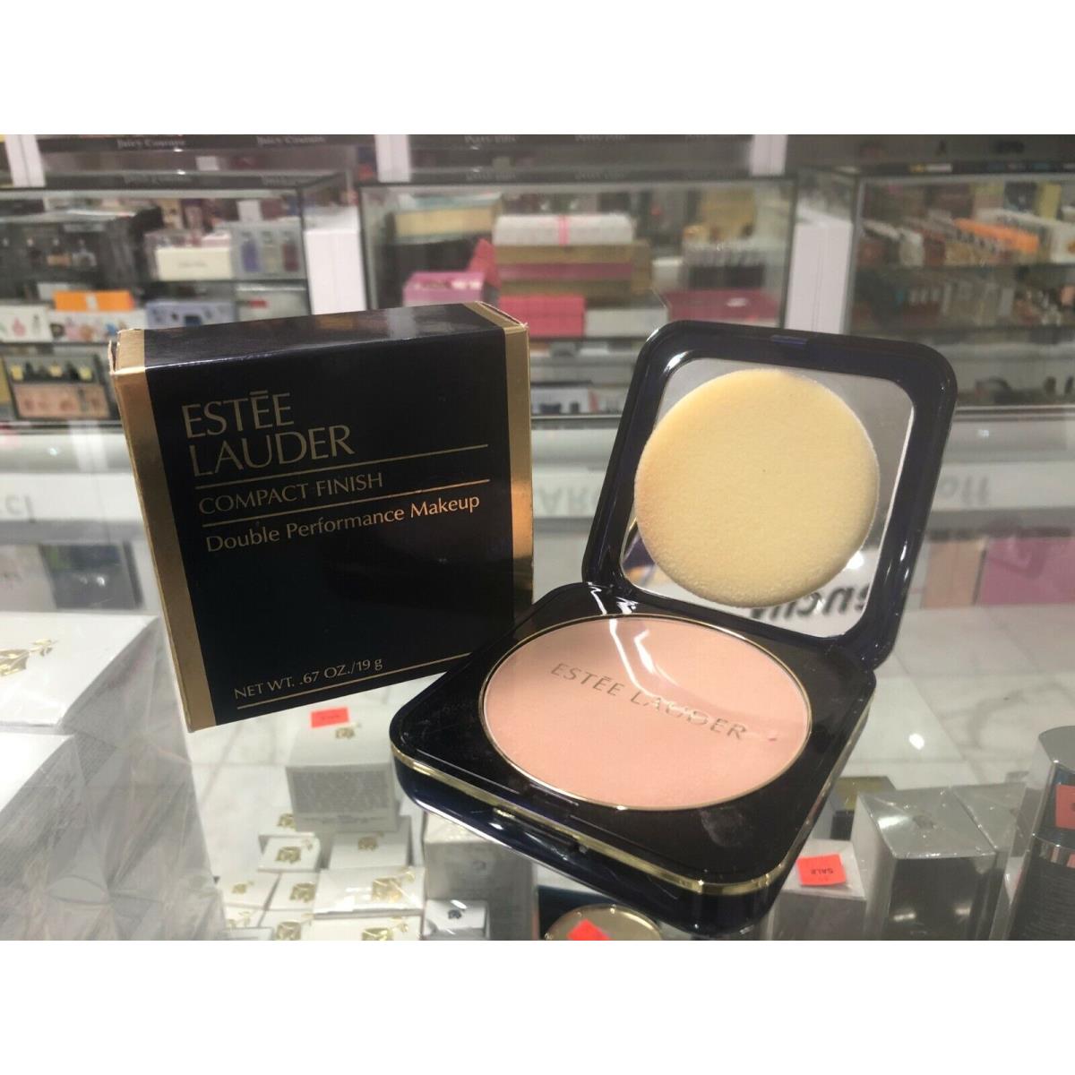 Estee Lauder Compact Finish Double Performance Makeup 19 G Morning Beige- 07