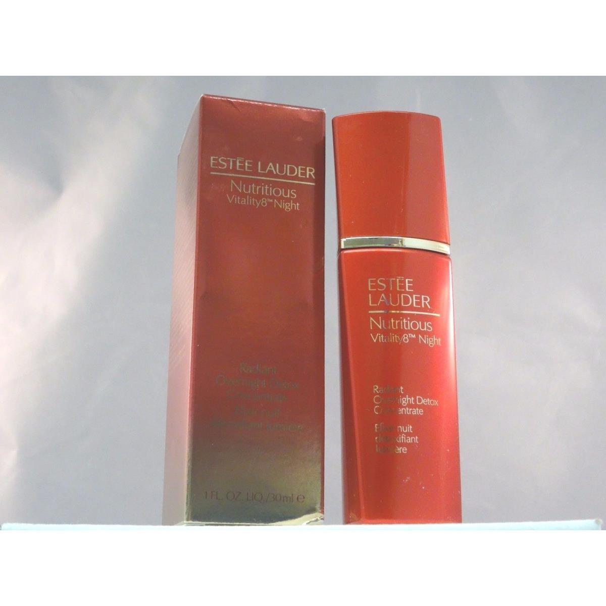 Estee Lauder Nutritious Radiant Overnight Detox CONCENTRATE-1.0 OZ