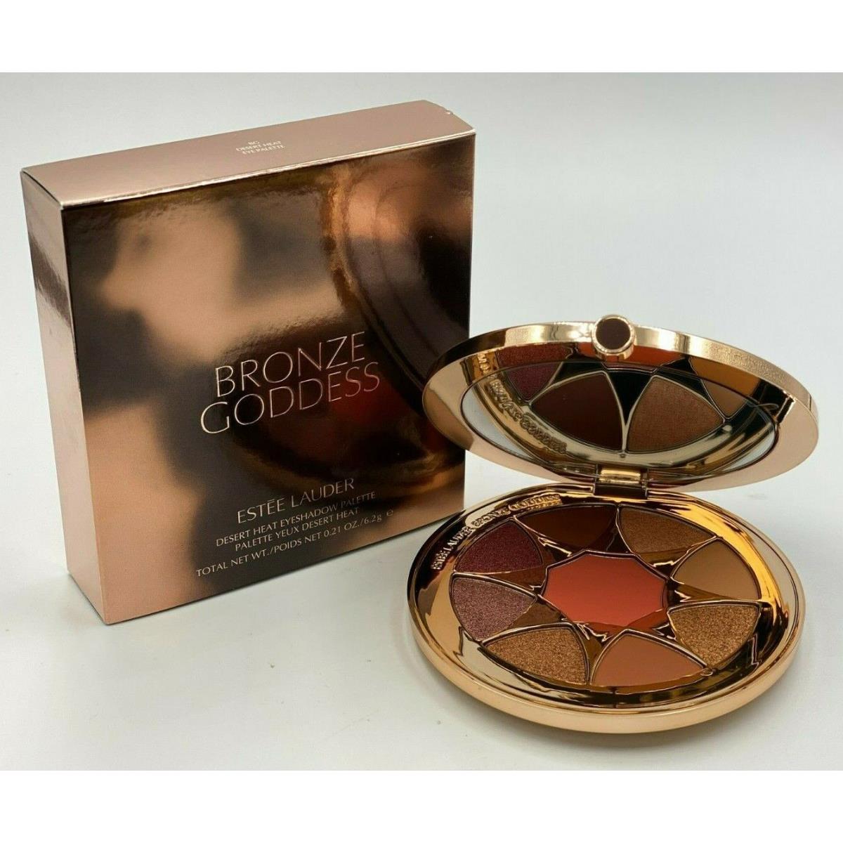 Estee Lauder Bronze Goddess Desert Heat Eyeshadow Palette 0.21oz +