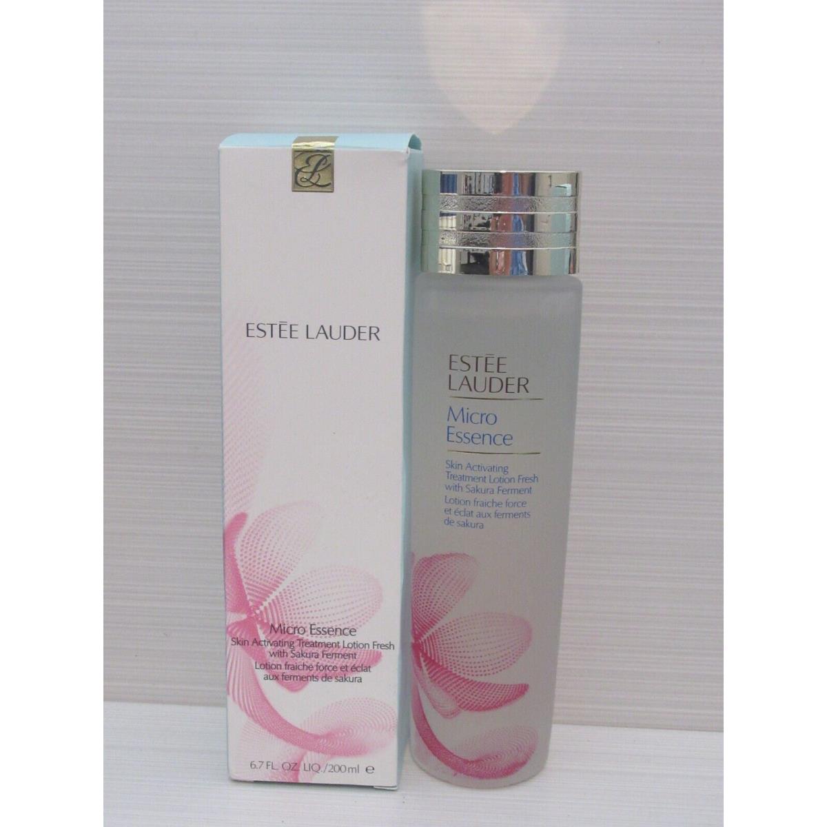 Estee Lauder Micro Essence Skin Activating Treatment Lotion Fresh 6.7 OZ Boxed