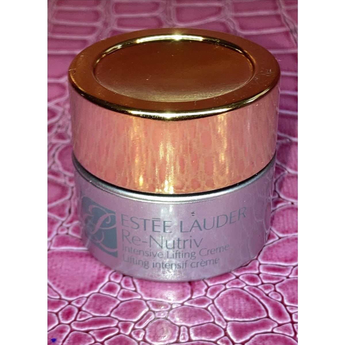 Estee Lauder Re-nutriv Intensive Lifting Creme Net Wt .24 OZ Travel Size