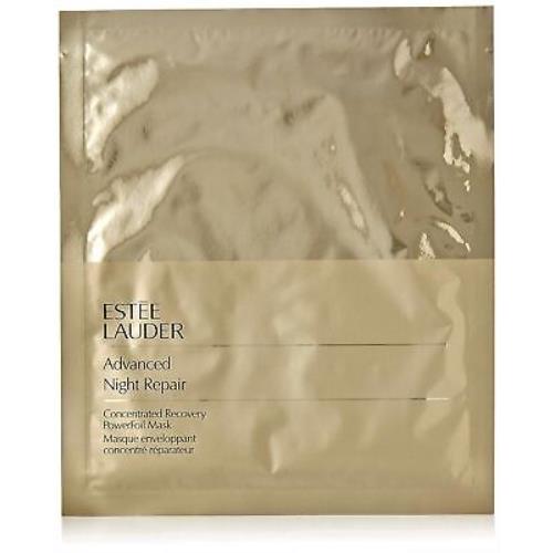 Estee Lauder Advanced Night Repair Concentrated Recovery Powerfoil Mask 4 Sheets - Black