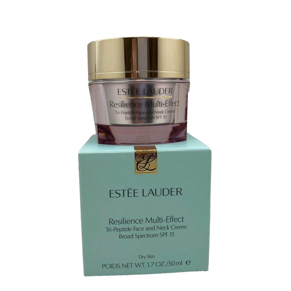 Estee Lauder Resilence Tri Peptide Face and Neck Creme Spf 15 Dry - 1.7oz