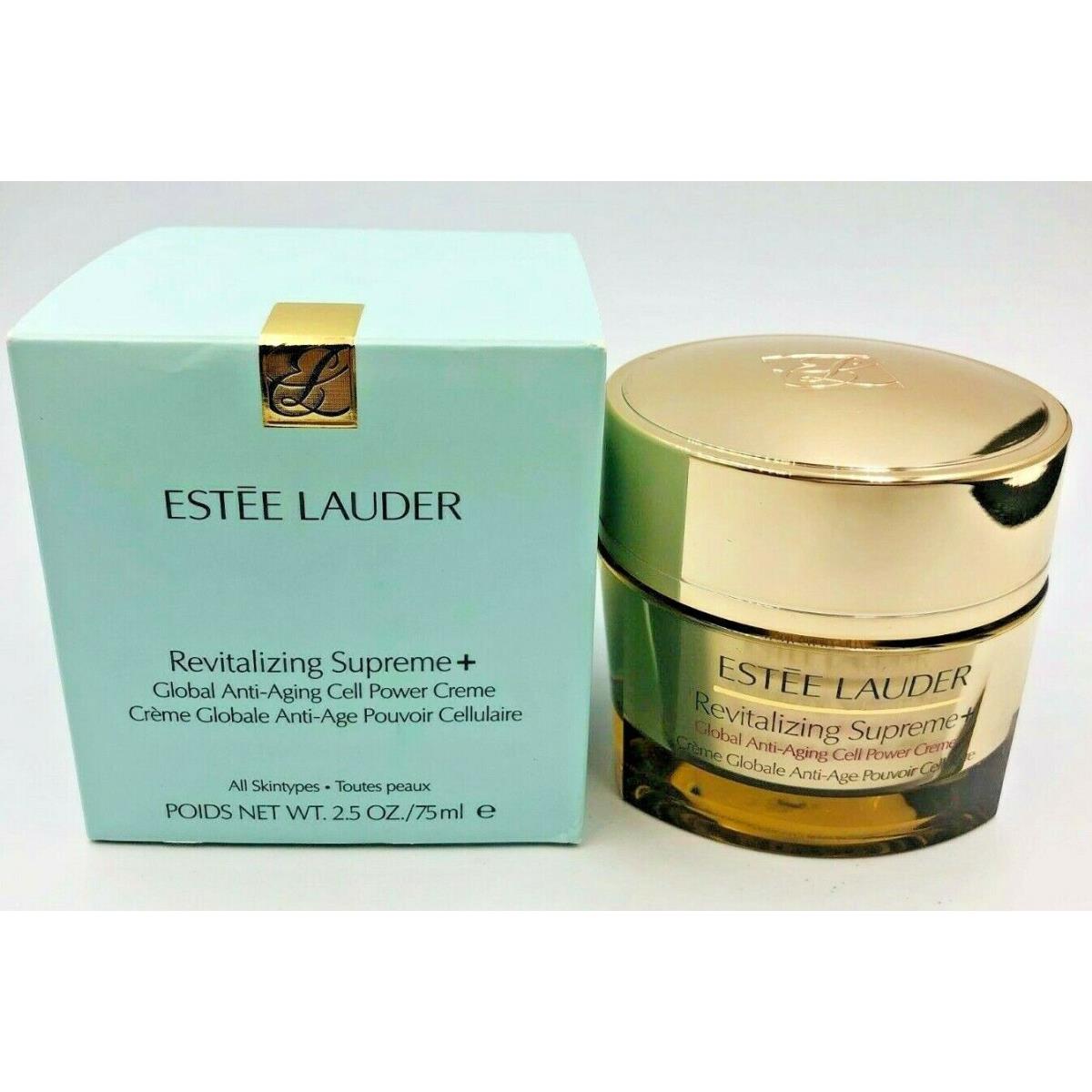 Estee Lauder Revitalizing Supreme+ Global Anti-aging Cell Power Creme 2.5 oz