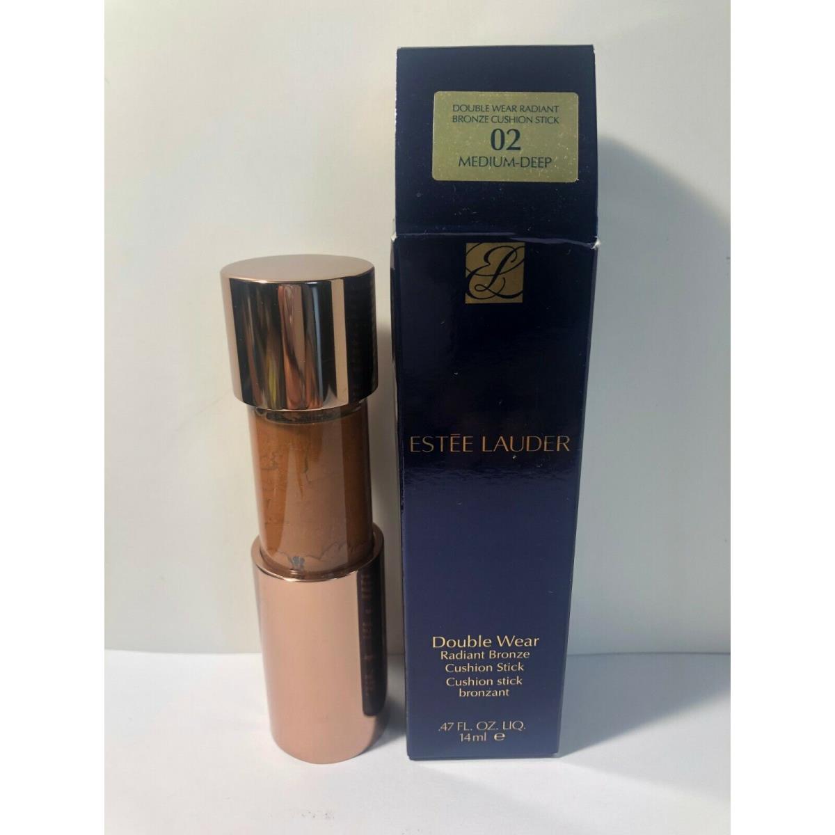 Estee Lauder Double Wear Radiant Bronze Cushion Stick 02Medium-Deep 0.47OZ