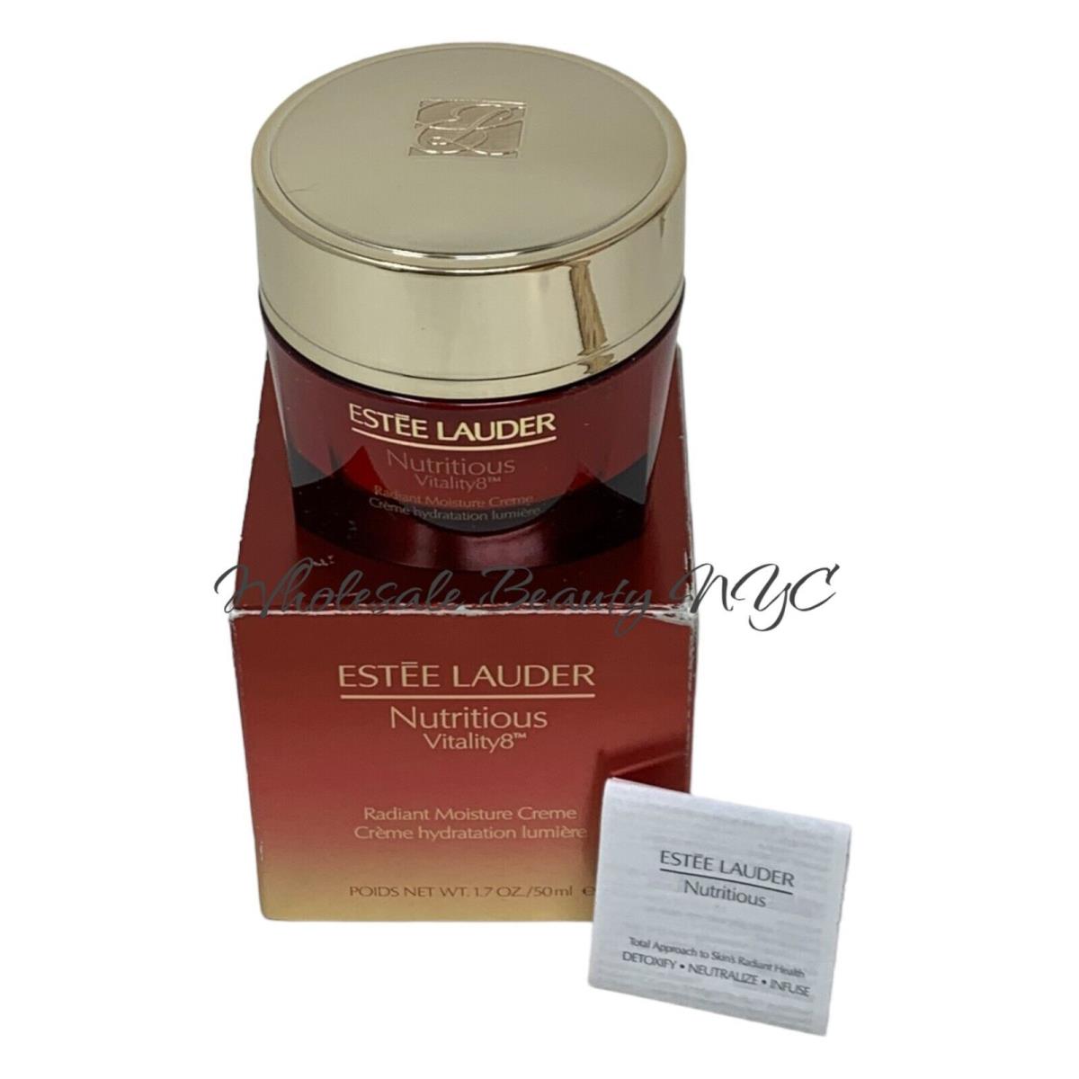 Estee Lauder Nutritious Vitality8 Radiant Moisture Creme 1.7 Oz/50 ml