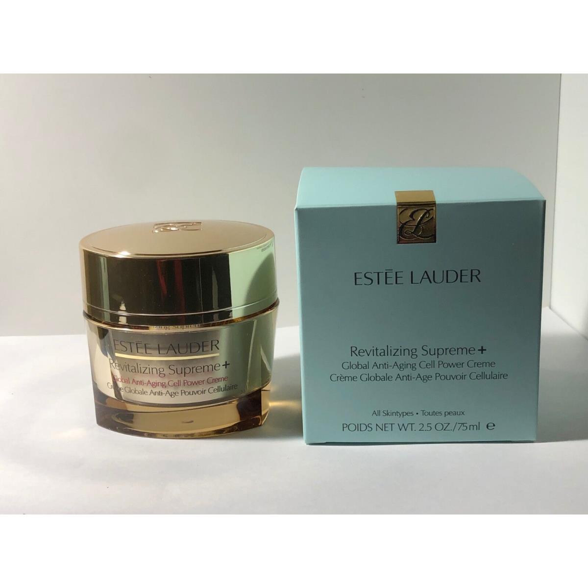 Estee Lauder Revitalizing Supreme+global Anti-aging Cell Power Creme 2.5oz/75ml