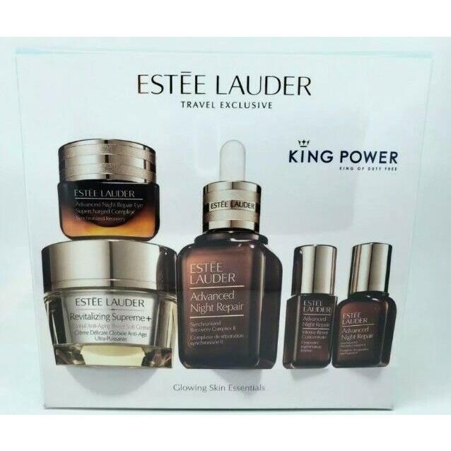 Estee Lauder Travel Exclusive Glowing Skincare Essentials 5 Piece Set