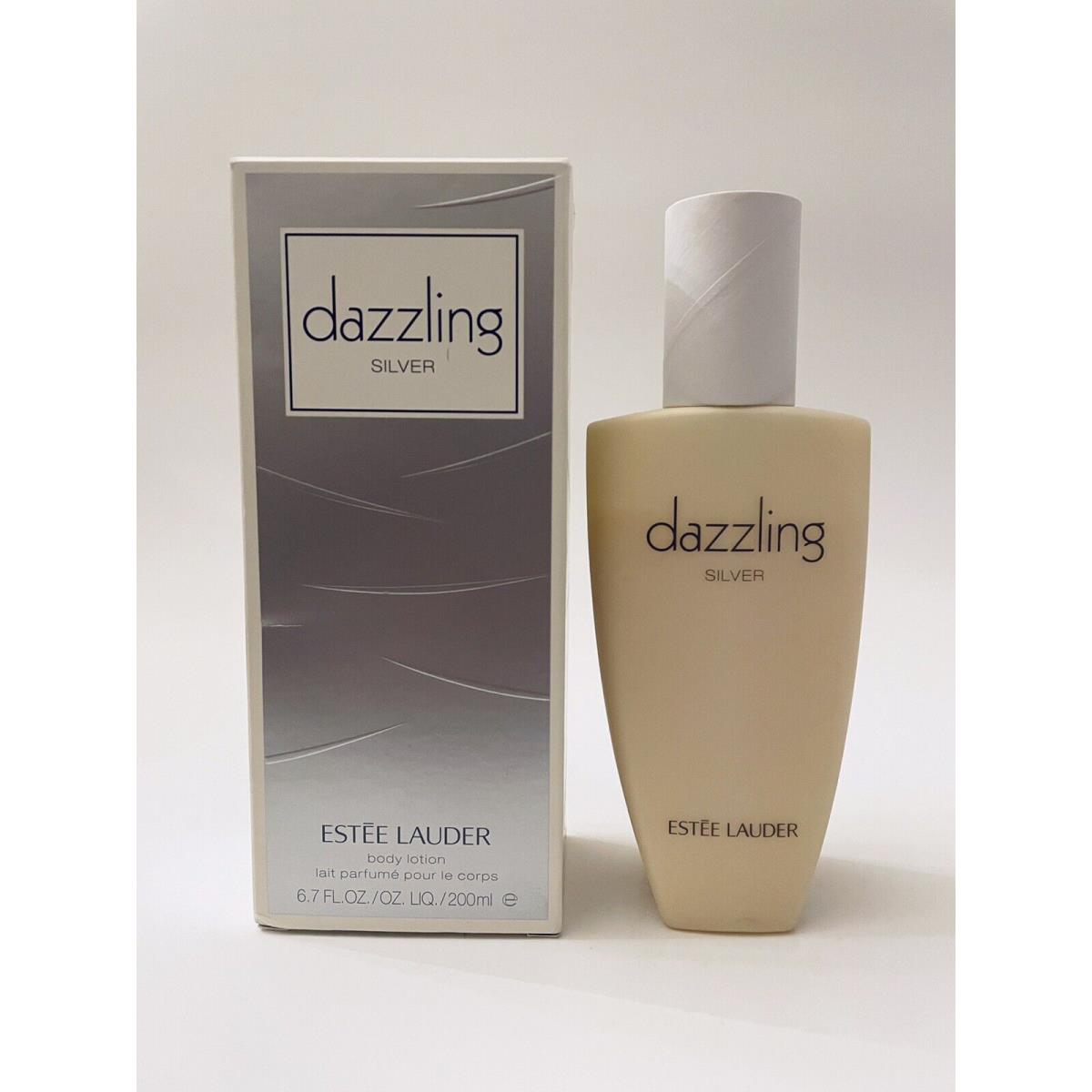 Estee Lauder Dazzling Silver Body Lotion 6.7 Oz Pls Read Description