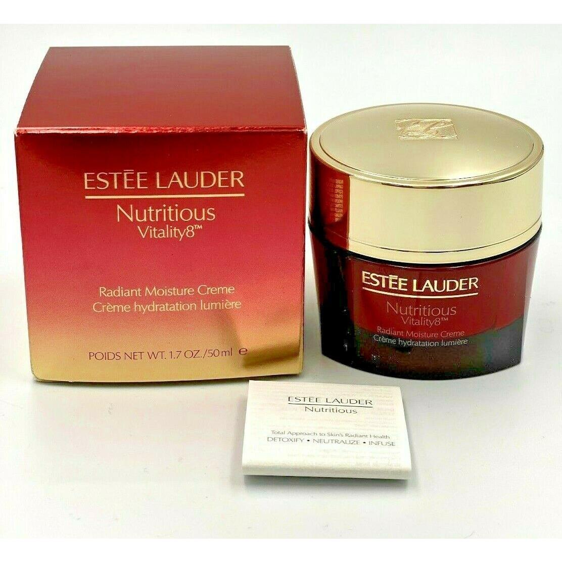 Estee Lauder Nutritious VITALITY8 Radiant Moisture Creme 1.7 oz