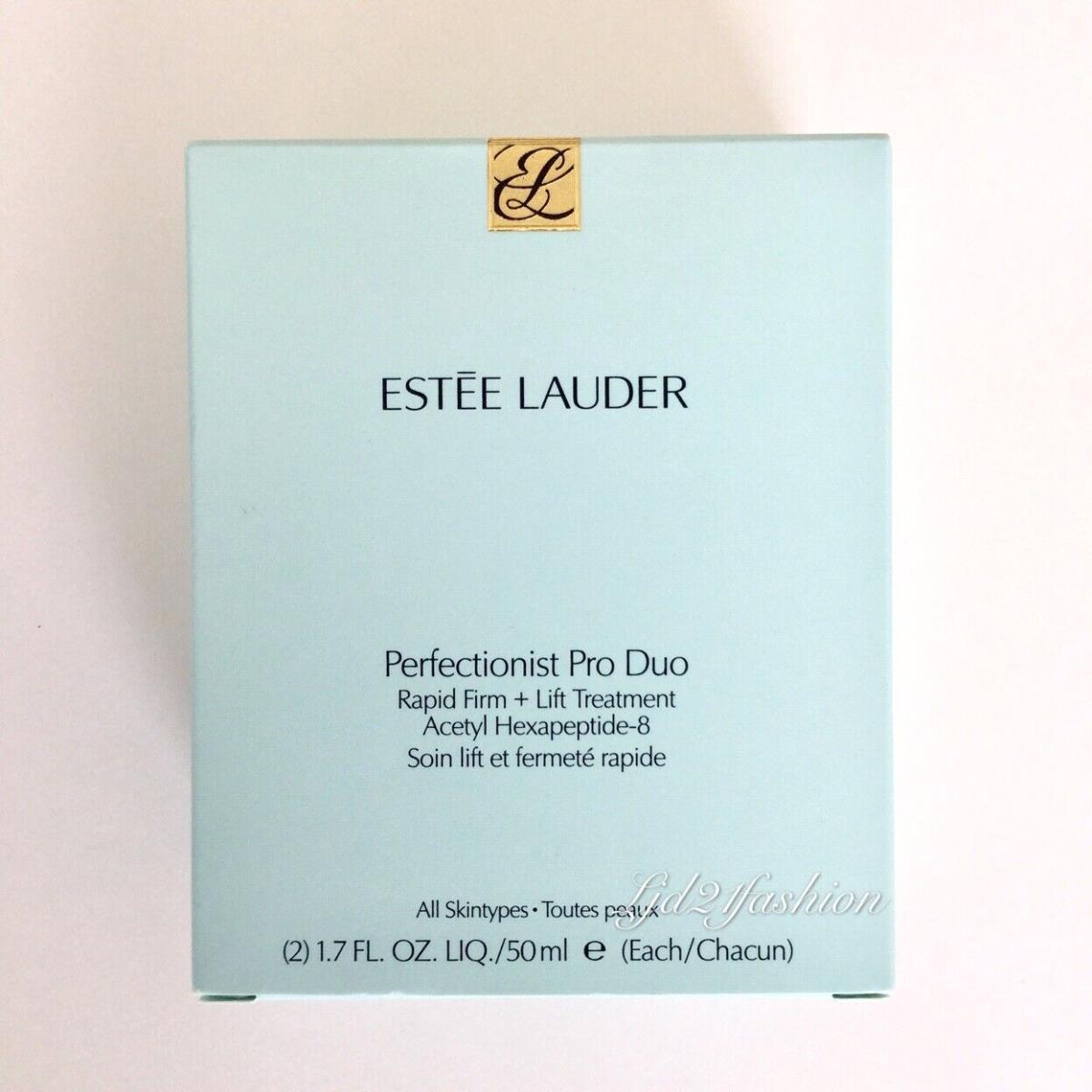 Estee Lauder Perfectionist Pro Duo Rapid Firm+lift Treatment Serum 2 x1.7 Fl.oz