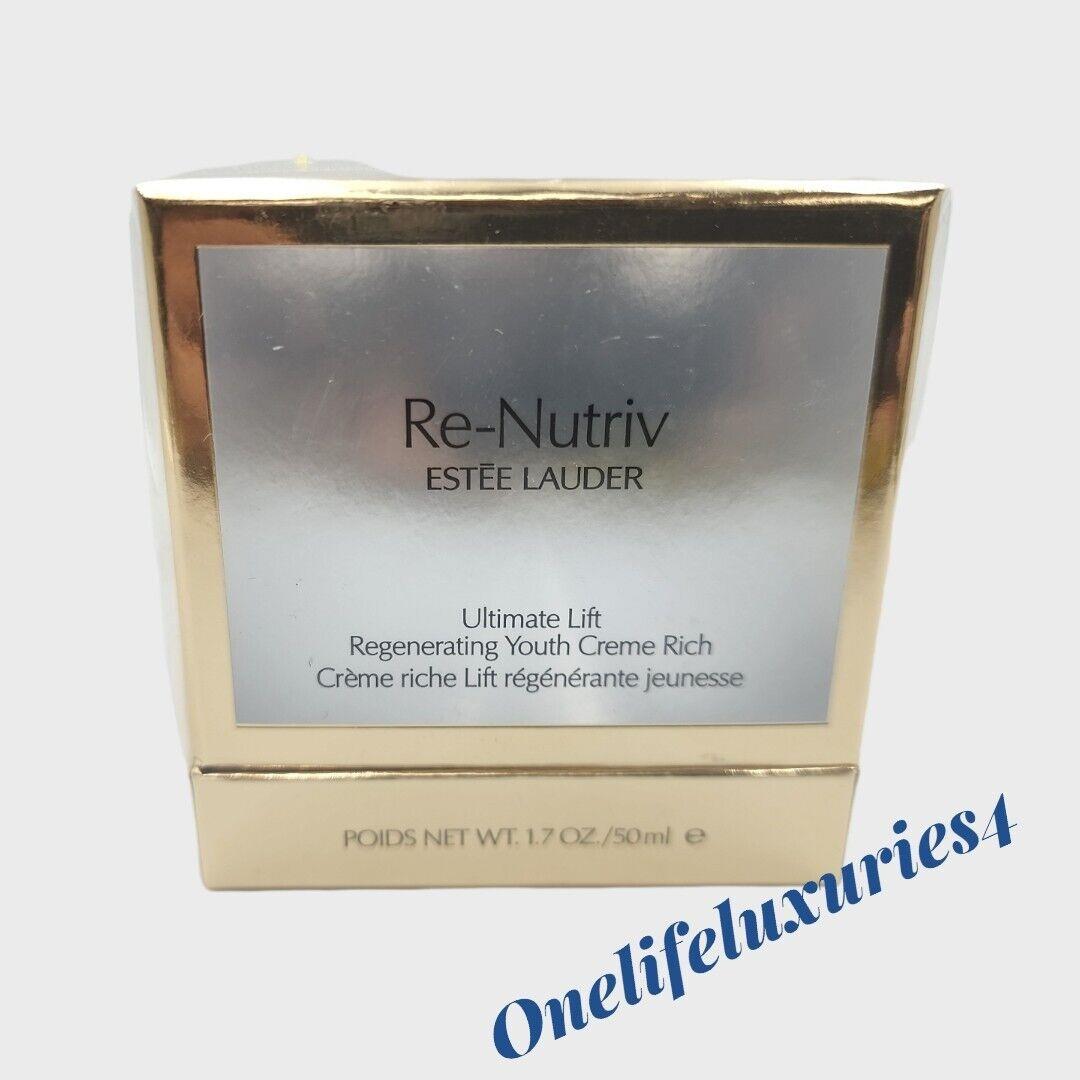 Estee Lauder Re-nutriv Ultimate Lift Regenerating Youth Creme Rich 1.7 Box