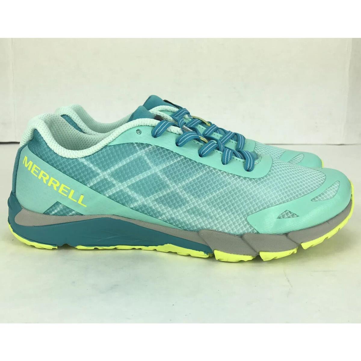 Merrell Bare Access Barefoot GS Shoes Sneakers Turquoise Blue Girls
