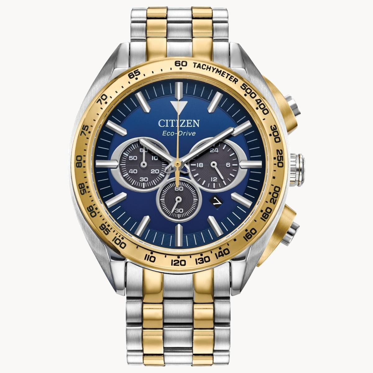 Citizen CA4544-53L Carson Blue Dial Stainless Steel Bracelet