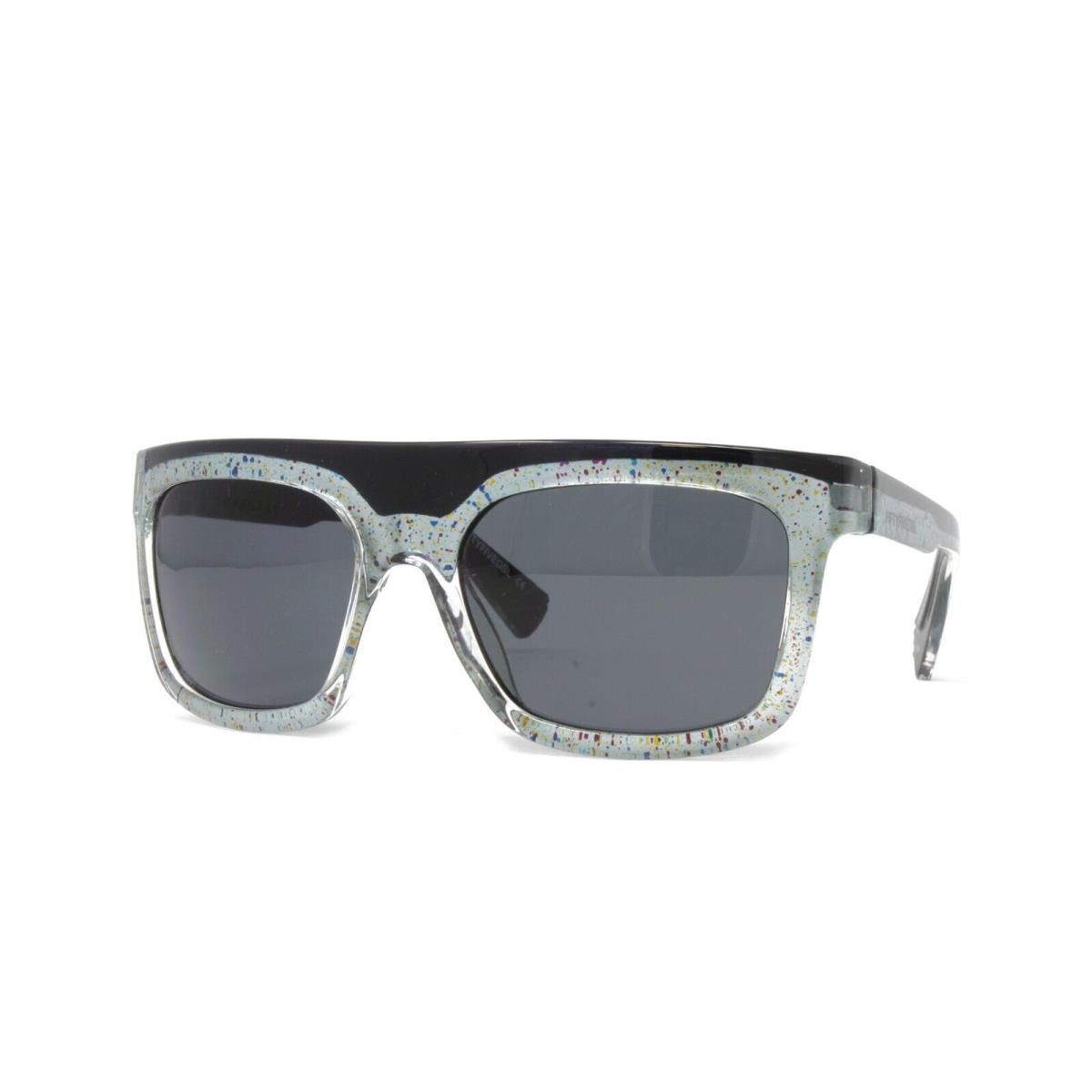Diesel Men`s Sunglasses FF0003 90A Shiny Transparent Blue/spotted Pattern 56mm
