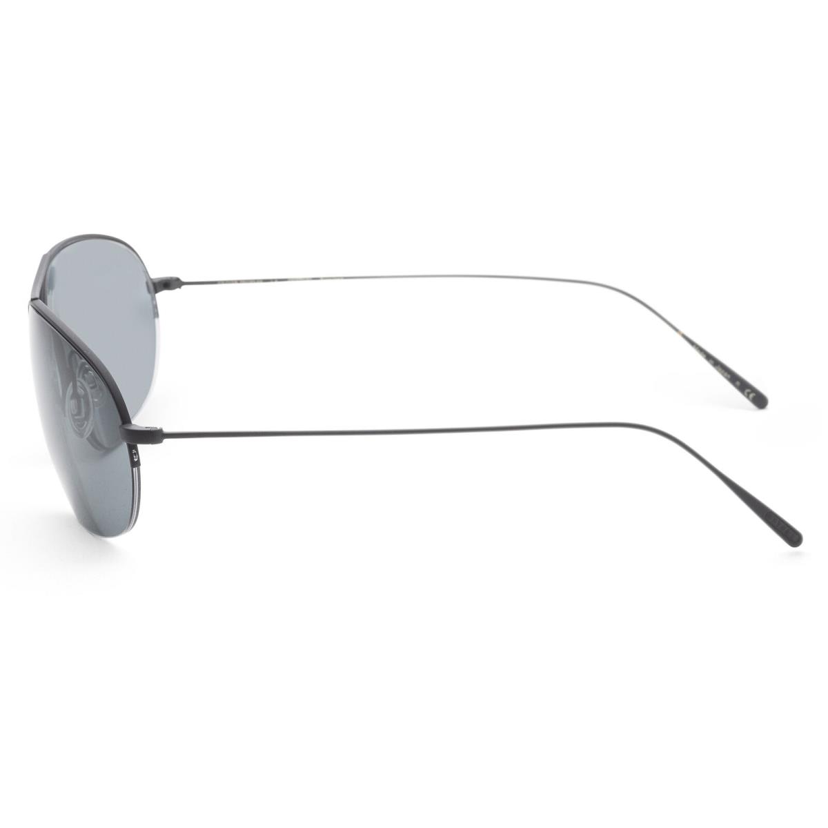 Oliver Peoples Unisex 64mm Matte Black Polarized Sunglasses OV1304ST-506281